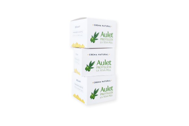 Crema Natural Aulet 3 x 200ml