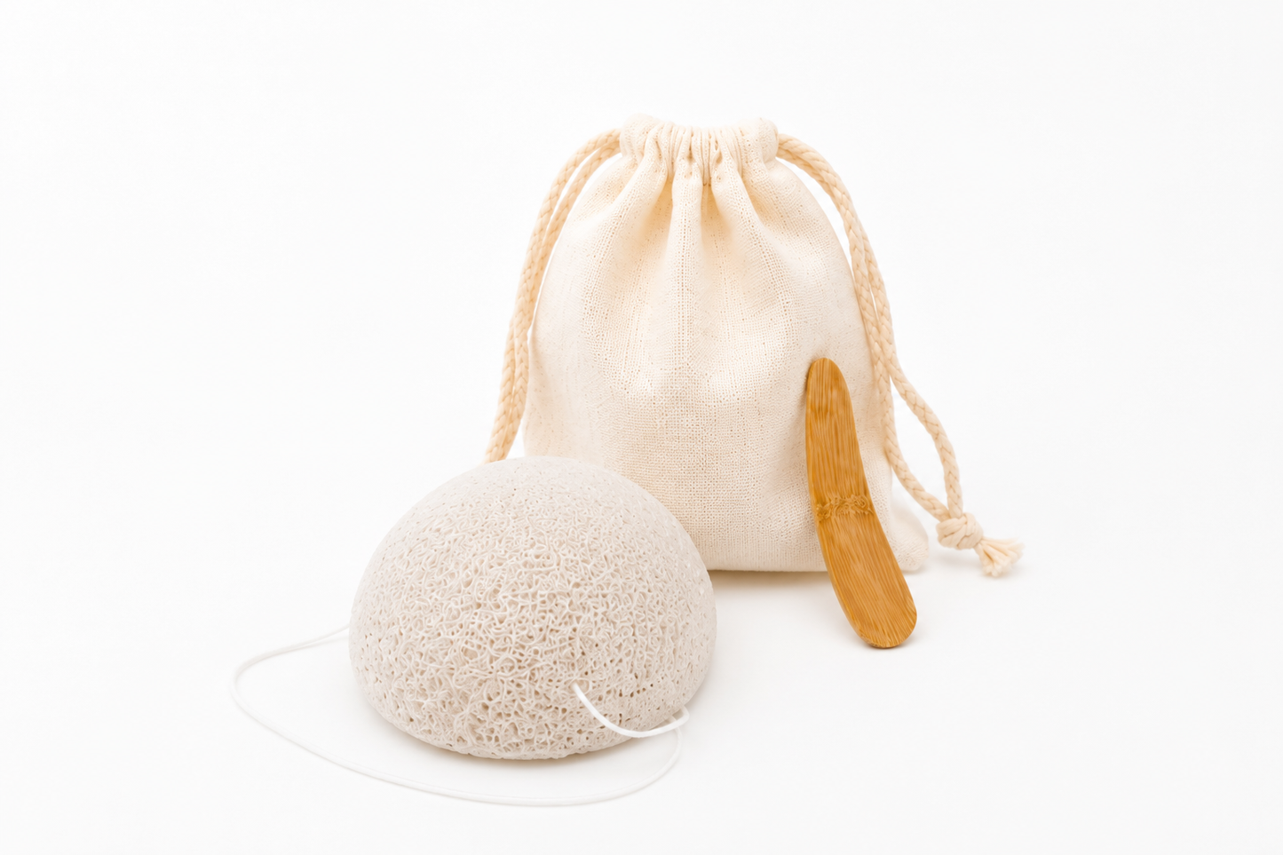 Pack facial (konjac+      espátula)